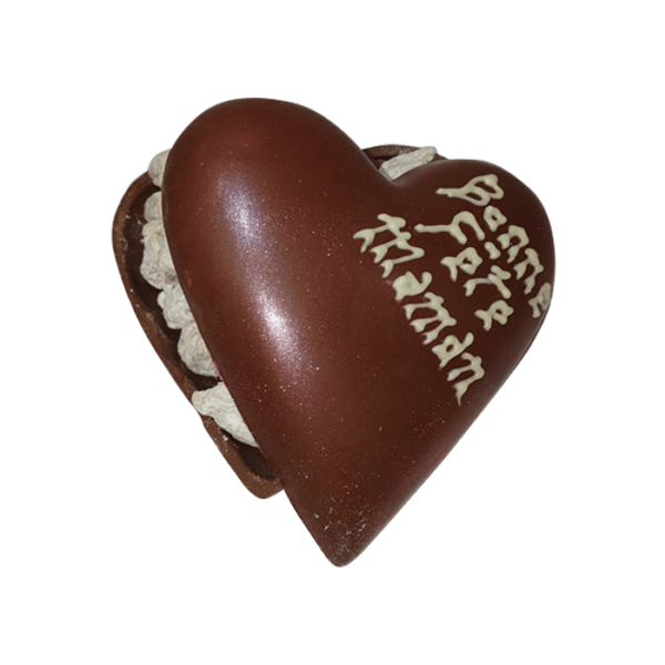 Coeur au chocolat au lait de 400g de Jules Chocolatier